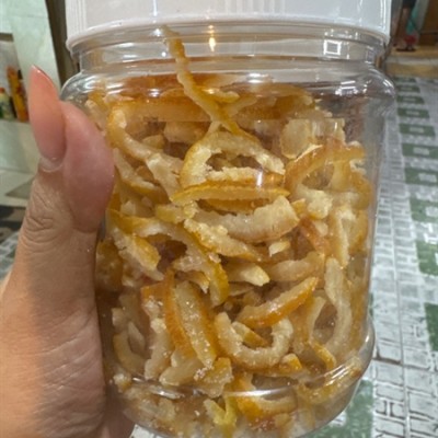 Vỏ chanh Yuyu sấy dẻo ăn liền