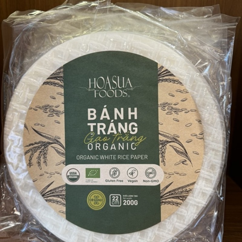 Bánh tráng hữu cơ Hoa sữa