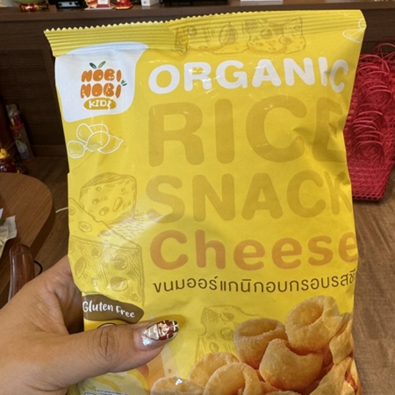 Bánh gạo hữu cơ Nobi phô mai